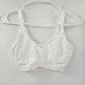Delimira small bralette bra white comfy lounge